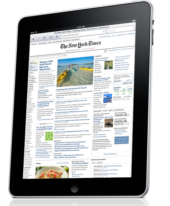 Электронная газета The Daily для Apple iPad The Daily Apple iPad
