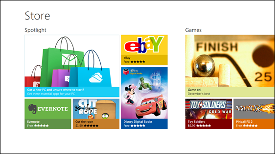 Microsoft поделилась информацией о магазине приложений Windows Store